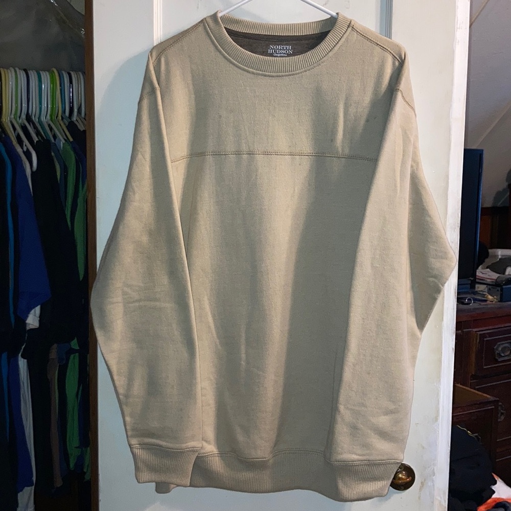 NWT North Hudson Outfitters Large Tan Pullover